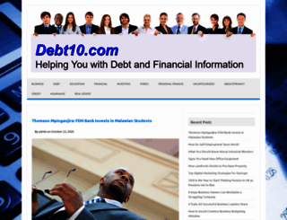 debt10.com screenshot