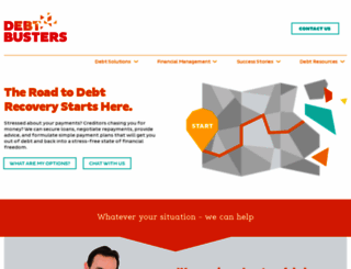 debtbusters.com.au screenshot