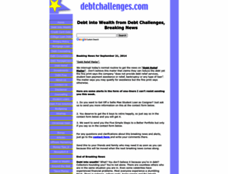 debtchallenges.com screenshot