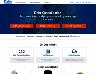 debtconsolidation.com screenshot