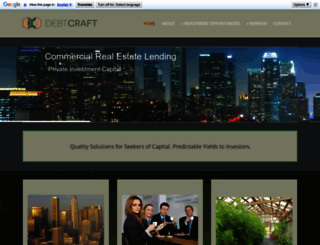 debtcraft.com screenshot