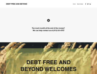 debtfreeandbeyond.com screenshot