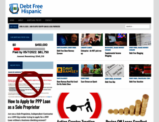 debtfreehispanic.com screenshot