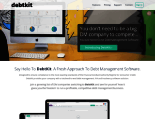 debtkit.co.uk screenshot