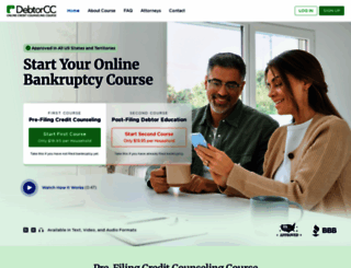 debtorcc.org screenshot
