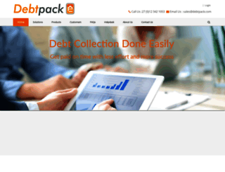 debtpack.com screenshot