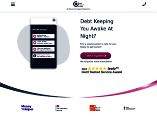 debtsupportcentre.co.uk screenshot