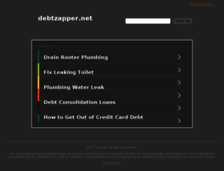 debtzapper.net screenshot