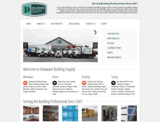 debuildingsupply.com screenshot