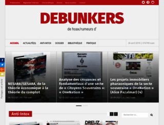 debunkersdehoax.org screenshot