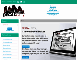 decalcity.com screenshot