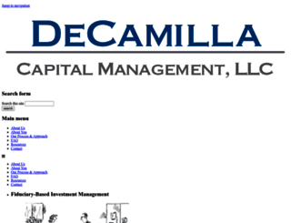 decamillacapital.com screenshot