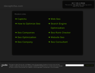 decaptcha.com screenshot