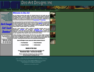 decartdesigns.com screenshot