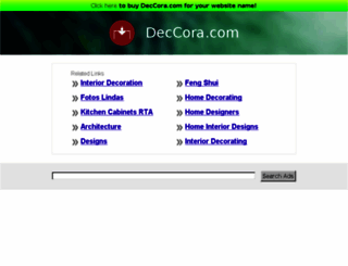deccora.com screenshot