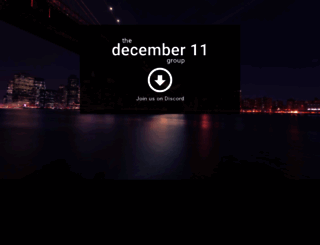 december11group.org screenshot
