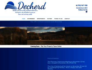 decherd.net screenshot