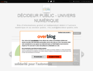 decideur-public.info screenshot