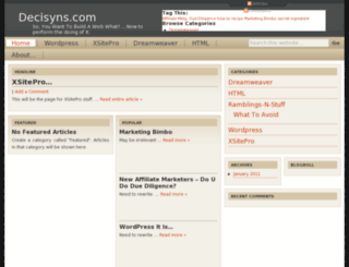 decisyns.com screenshot