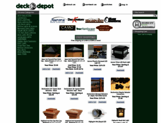 deckdepot.com screenshot