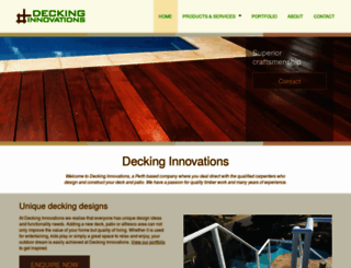 deckinginnovations.com.au screenshot