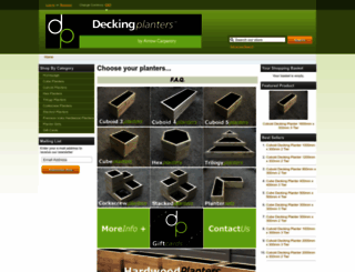 deckingplanters.com screenshot