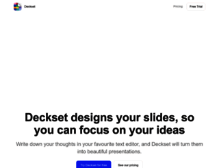 deckset.com screenshot