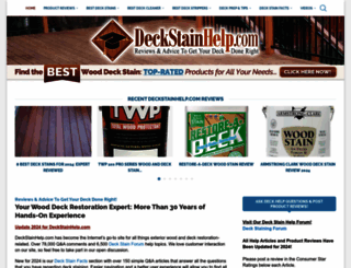 deckstainhelp.com screenshot