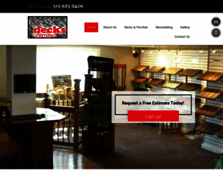 decksunlimitedofcin.com screenshot