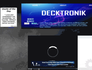 decktronik.co.uk screenshot