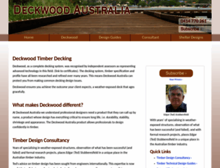 deckwood.com.au screenshot