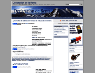 declaracionderenta.es screenshot