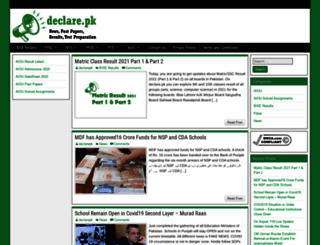 declare.pk screenshot