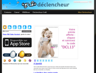 declencheur.com screenshot