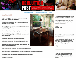 declutterfast.com screenshot