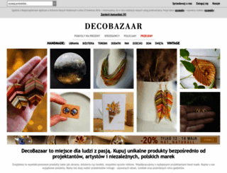 decobazaar.pl screenshot