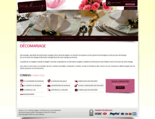 decomariage.com screenshot