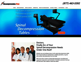 decompressionpros.com screenshot