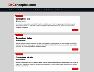 deconceptos.com screenshot