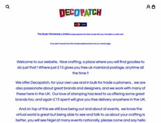 decopatch.co.uk screenshot