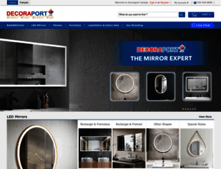 decoraport.ca screenshot