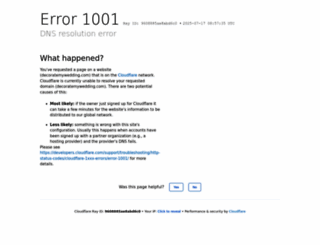 decoratemywedding.com screenshot