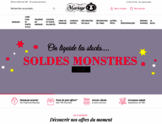 decorationsdemariage.fr screenshot