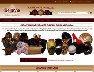 decorative-urns.com screenshot