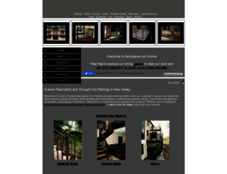 decorativeironworks.com screenshot