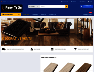 decorativevents.com screenshot