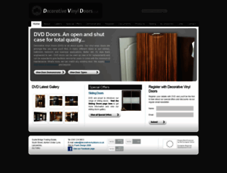 decorativevinyldoors.co.uk screenshot