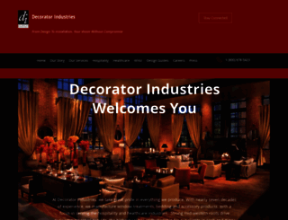 decoratorindustries.com screenshot