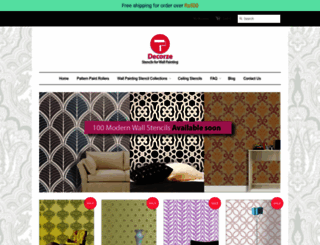 decorze.com screenshot