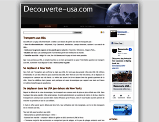 decouverte-usa.com screenshot